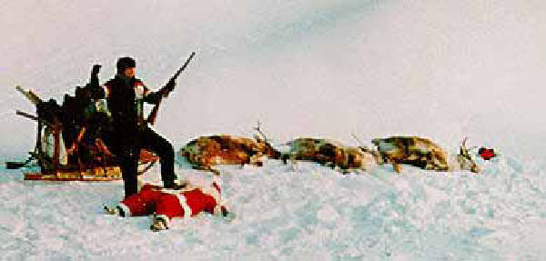 chasse au pere noel-humourenvrac